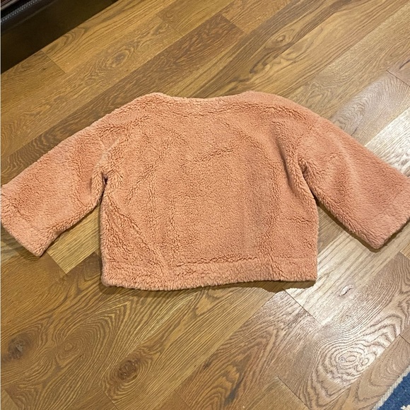 10/$25 Madewell// sherpa sweatshirt, size M - Picture 4 of 8